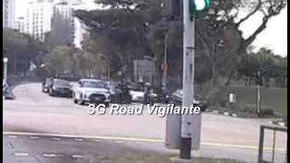 25aug2026 sengkang east drive cyclist fail to conform to red light signal & hit toyota raize