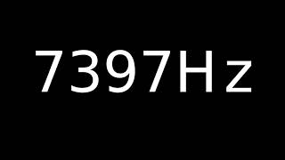 Speaker Sound Test 7397Hz