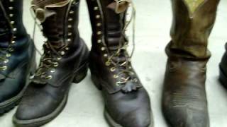 My Collection Of Boots.