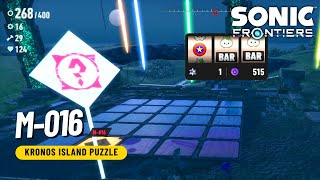 SONIC FRONTIERS - M016 KRONOS ISLAND PUZZLE