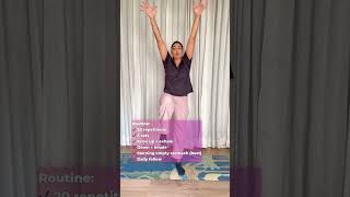 Easy Knee-Up Cardio for 4–5 Kg Weight Loss at Home (No Equipment).