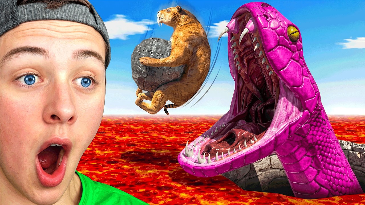 Reacting to EVERY Animal vs DEADLY Obstacles