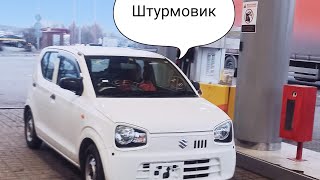 Suzuki Alto переделка сиденья из грузовой в пассажирскую.