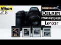 Nikon Z8 BEST CF Express Card type B Review  Delkin Prograde Sabrent Rocket CFX  Lexar Professional