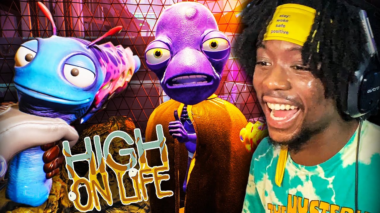 High on life) this game is an absolute 10/10. Hilarious characters and an  interesting story. Insanely cool overall. If you haven't played it yet you  have to give it a try 