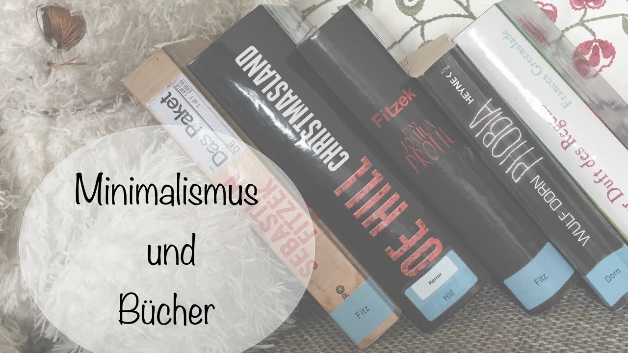 Minimalismus und Bücher