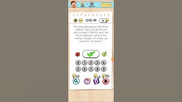 brain test level 99 walkthrough