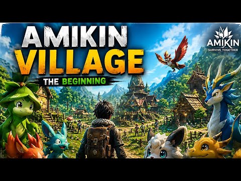 AMIKIN VILLAGE – The Beginning 🔥 | Palworld Mobile?