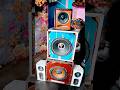 Mini dj setup, High Bass subwoofer//👑// the master of power bass mini dj trending#shorts#viral