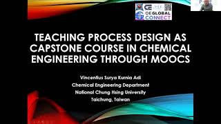 Teaching process design as capstone course in chemical engineering through MOOCs