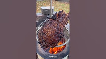 Tomahawk Steak with Garlic Butter Lobster Recipe | Over The Fire Cooking by Derek Wolf