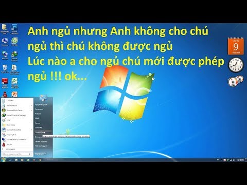 Video TẮT CHẾ ĐỘ SLEEP(NGỦ ĐÔNG)TRÊN WINDOW 7 - youtube