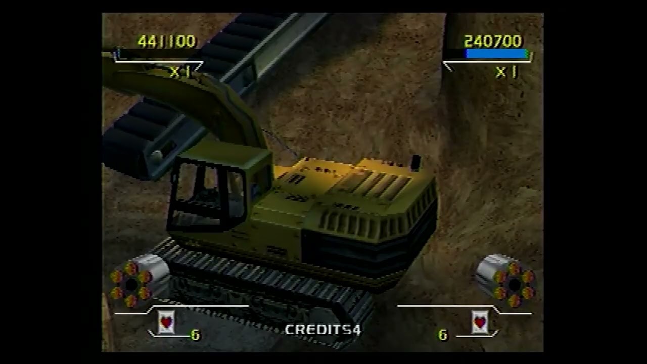 Virtua Cop 1 (PS2 w/ Guncon 2) w/