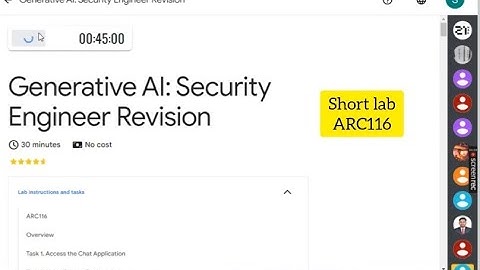 Generative AI: Security Engineer Revision|| ARC116|| Level 3: GenAIus Careers.#arcade #quicklab