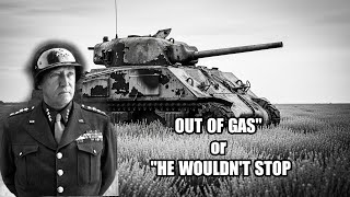 Patton’s Zero-Gas Gamble: The Brutal Truth Behind the Third Army’s Glory