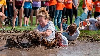 UIS Springfest Mud Tug-of-War 2017