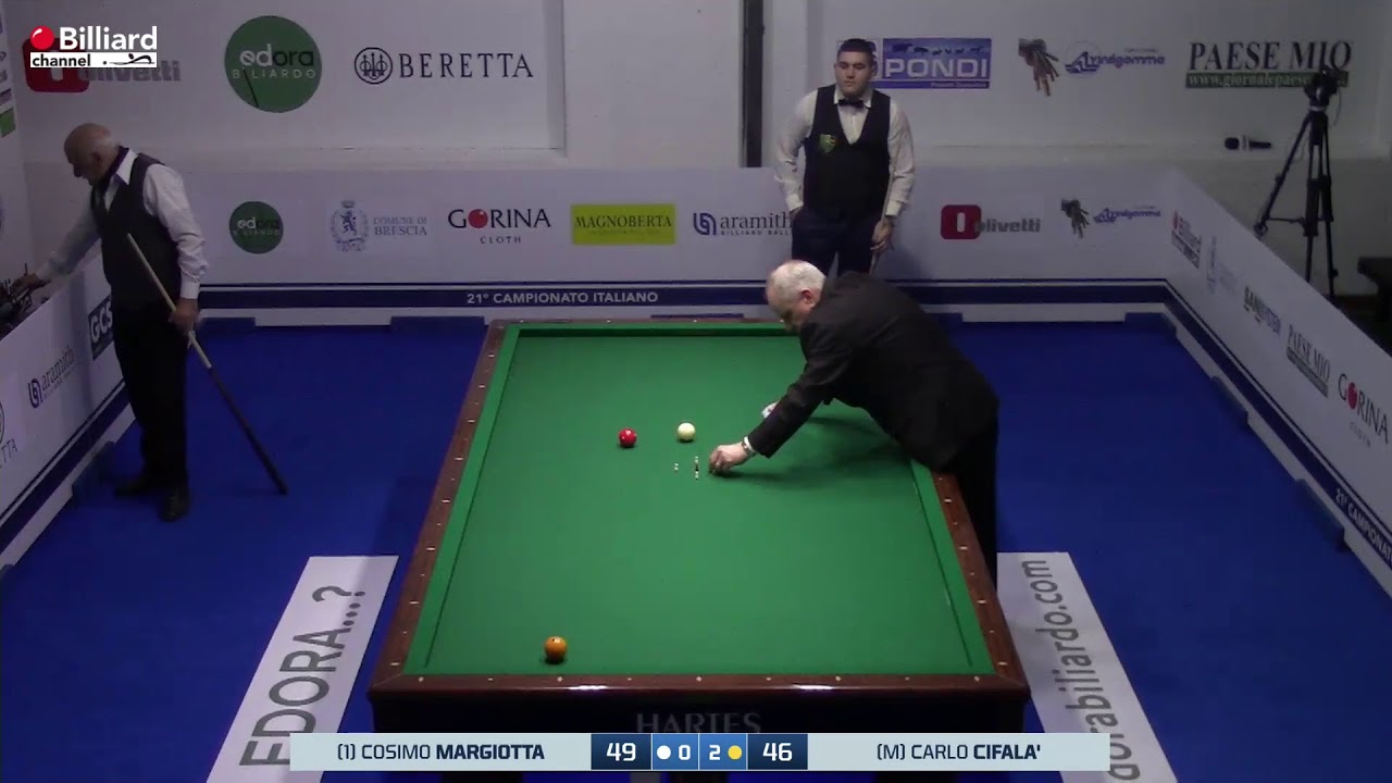 Cifala' Carlo VS Margiotta Cosimo Giuseppe - 21° Campionato Italiano Brescia