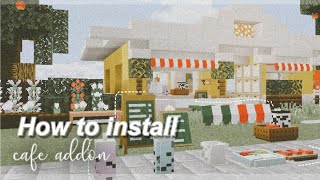 [Tutorial] How to Import Cafe Addon into MCPE! screenshot 5