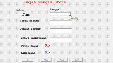 Cara Membuat Aplikasi Kasir   Delphi 7