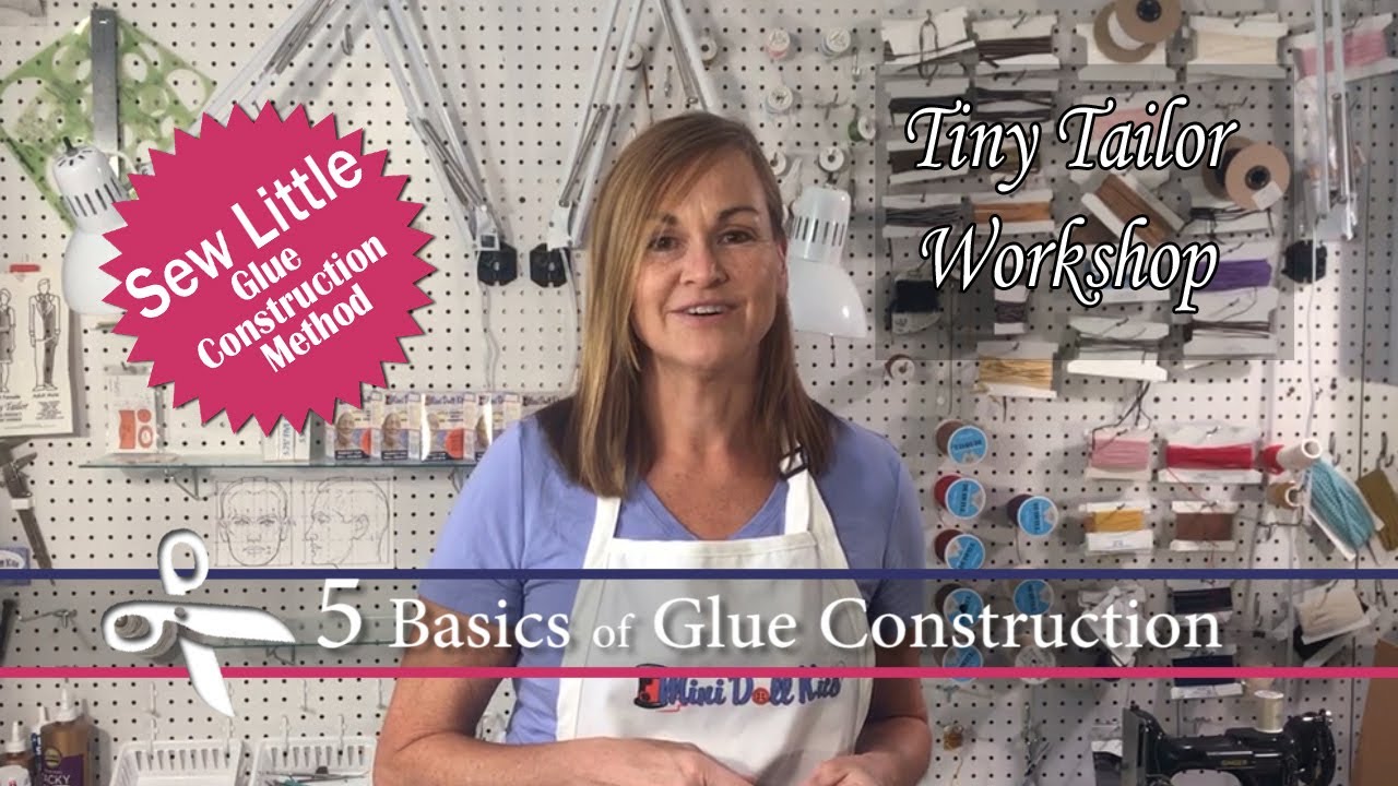 5 Basics for Making Miniature Doll Clothes with Glue - Tiny Tailor Workshop