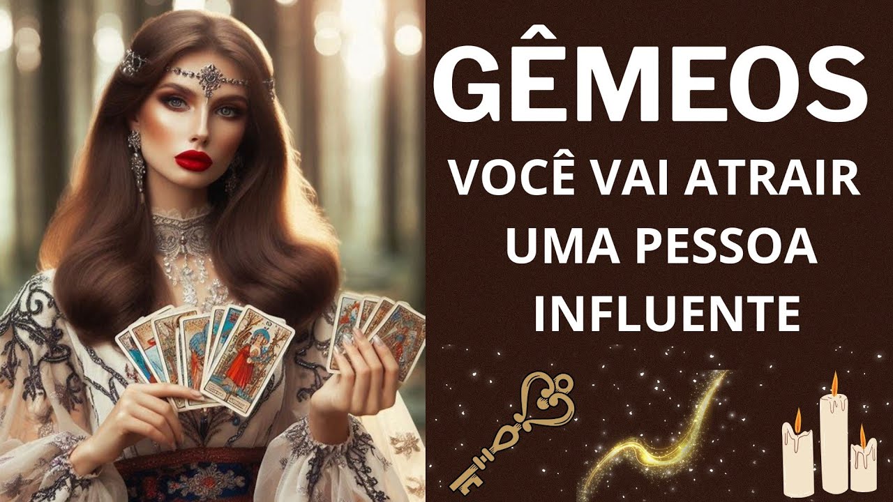 ♊️😮GÊMEOS VOCÊ VAI ATRAIR UMA PESSOA INFLUENTE PARA A SUA VIDA