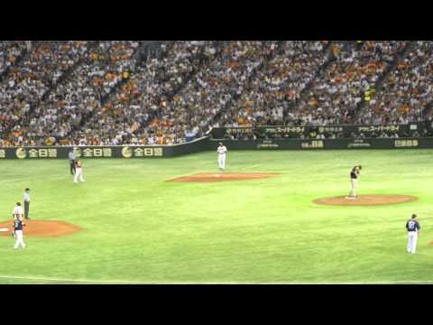 2015オールスター第１戦　ジャイアンツ鈴木盗塁