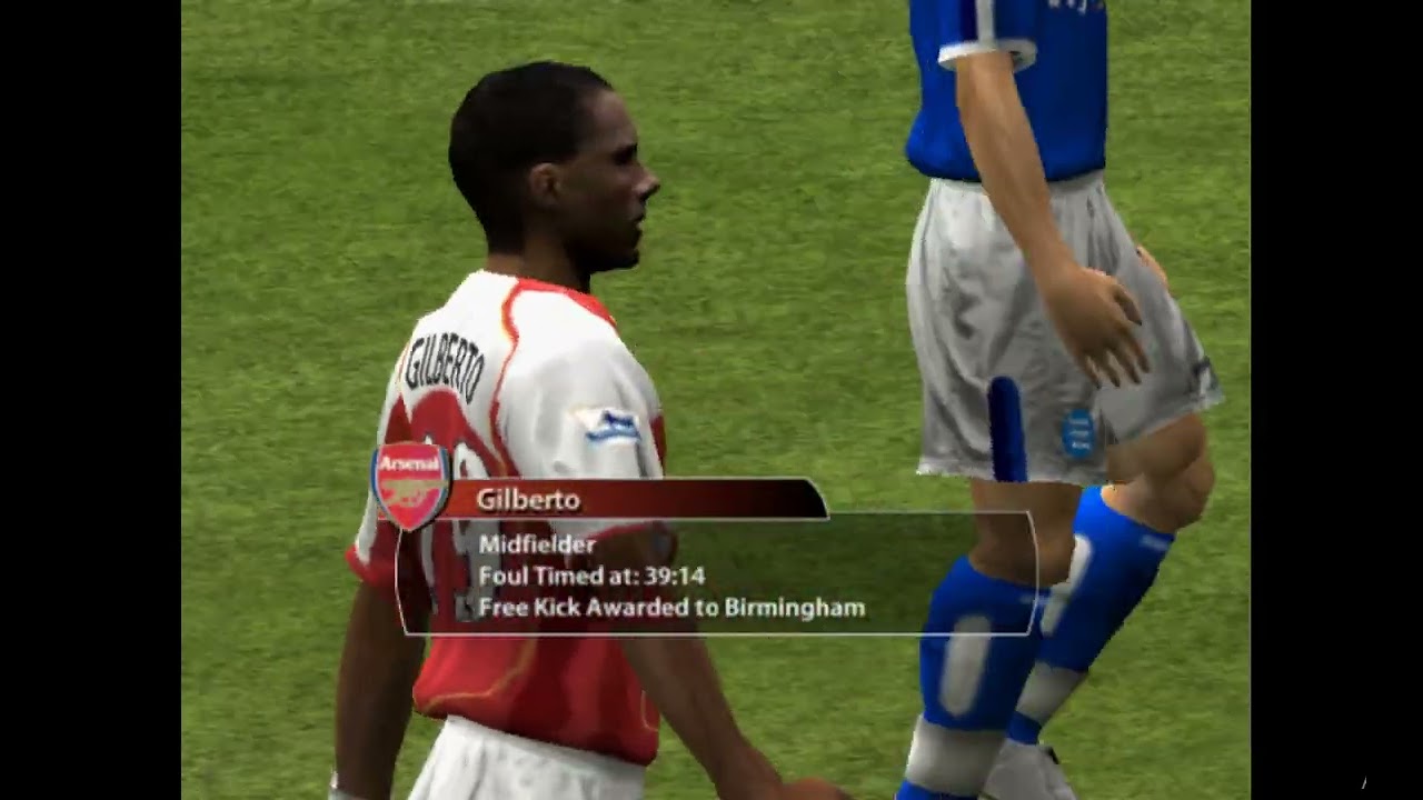 FIFA 2005 | Премьер-лига | 14-й тур | Арсенал против Бирмингема