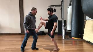 Walking Front Kick