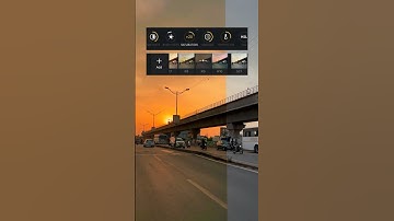 Best settings for sunset videos vn tutorial #cinematic #colorgrading