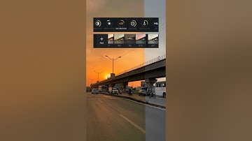 Best settings for sunset videos vn tutorial #cinematic #colorgrading