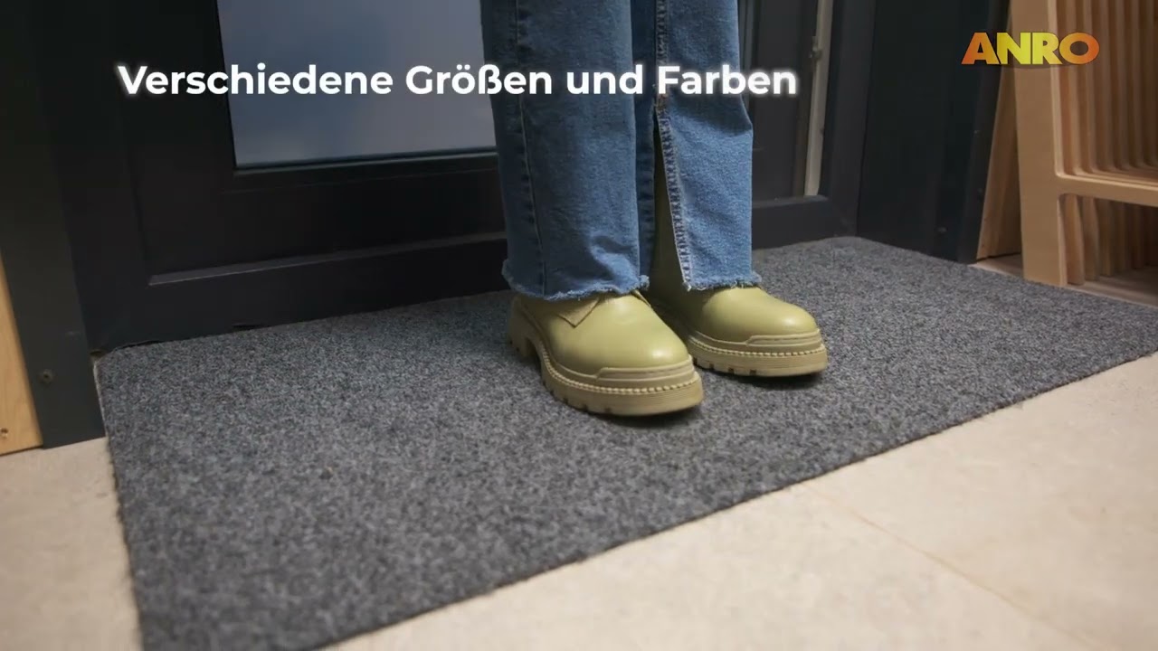 Schmutzfangmatte Fußabtreter POET - die perfekte Lösung für Ihren Eingangsbereich | ANRO