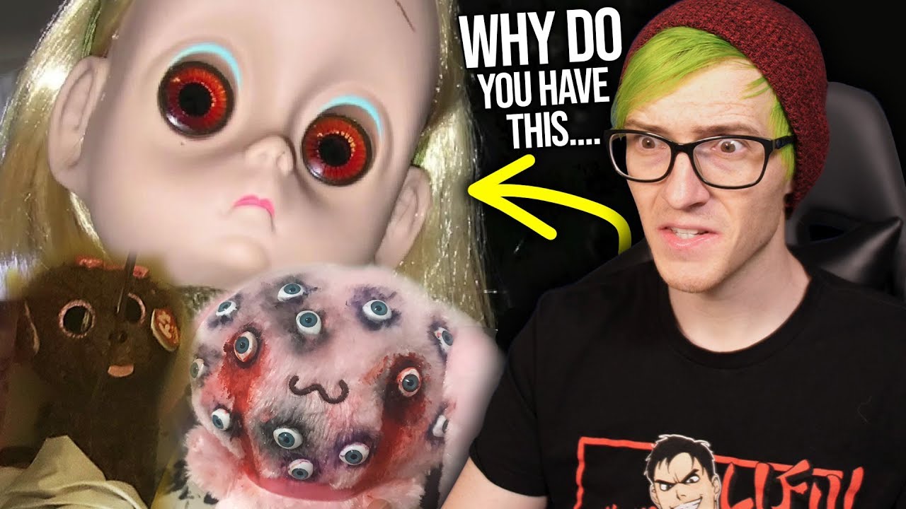 I asked my Subscribers to show me the CREEPIEST thing they own...