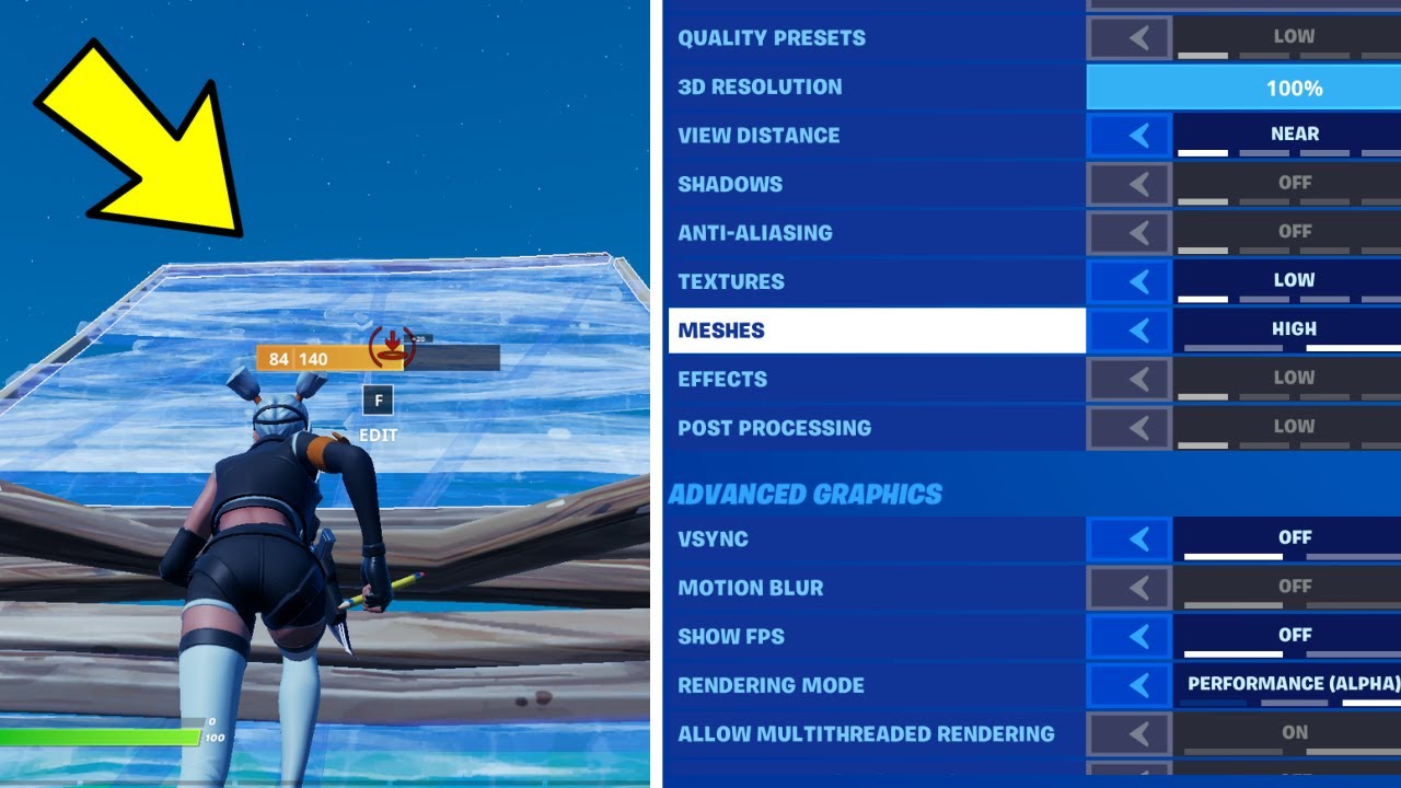 How To Fix Performance Mode in Fortnite! (NEW PERFORMANCE MODE UPDATE
