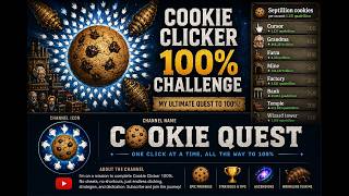 I’m Trying to Complete Cookie Clicker 100%… Without Cheating! 🍪 1