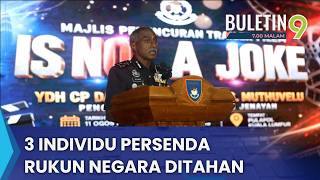 Polis Tahan Tiga Pelakon Teater Didakwa Persenda Rukun Negara (B9)