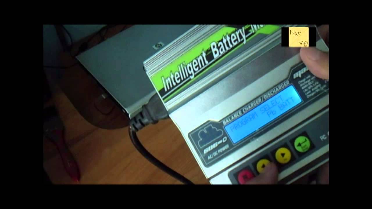 UjiCoba Intelligent Battery Manager G.T.POWER RC 606-D