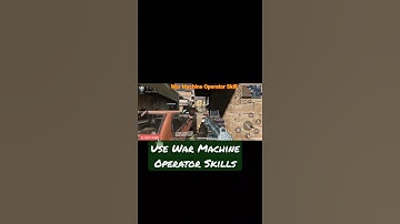 Use War Machine Operator Skills 3 Times in Multiplayer Match