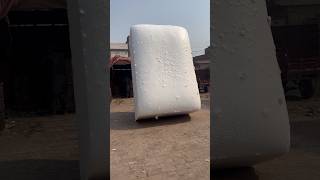 Massive White Foam Production Process | Incredible Factory Technology