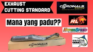 Exzos Cutting Standard Y15Zr. Exzos Cardinals Vs Hpsp Vs Red Leo Vs Espada Test Bunyi & Review
