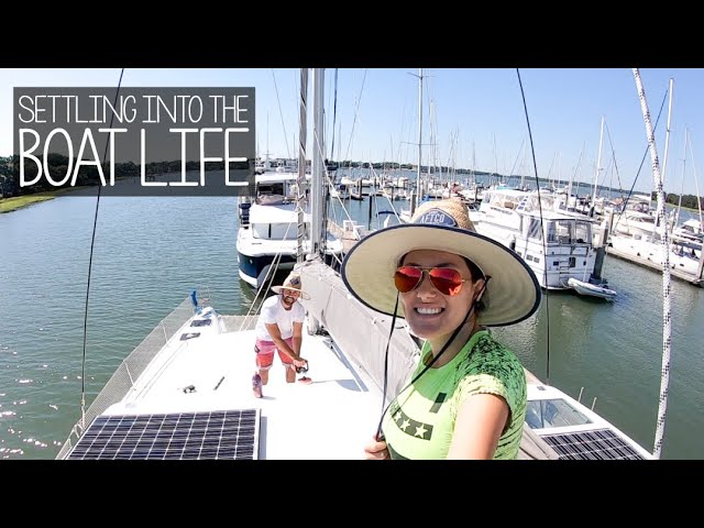 Settling Into New Boat Life | Becoming Liveaboard Sailors & Boat Dogs Ep. 3
