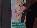 Bio Matric or Attendances Machine installation with Door 🚪 lock $#securitysystem #attandance #viral