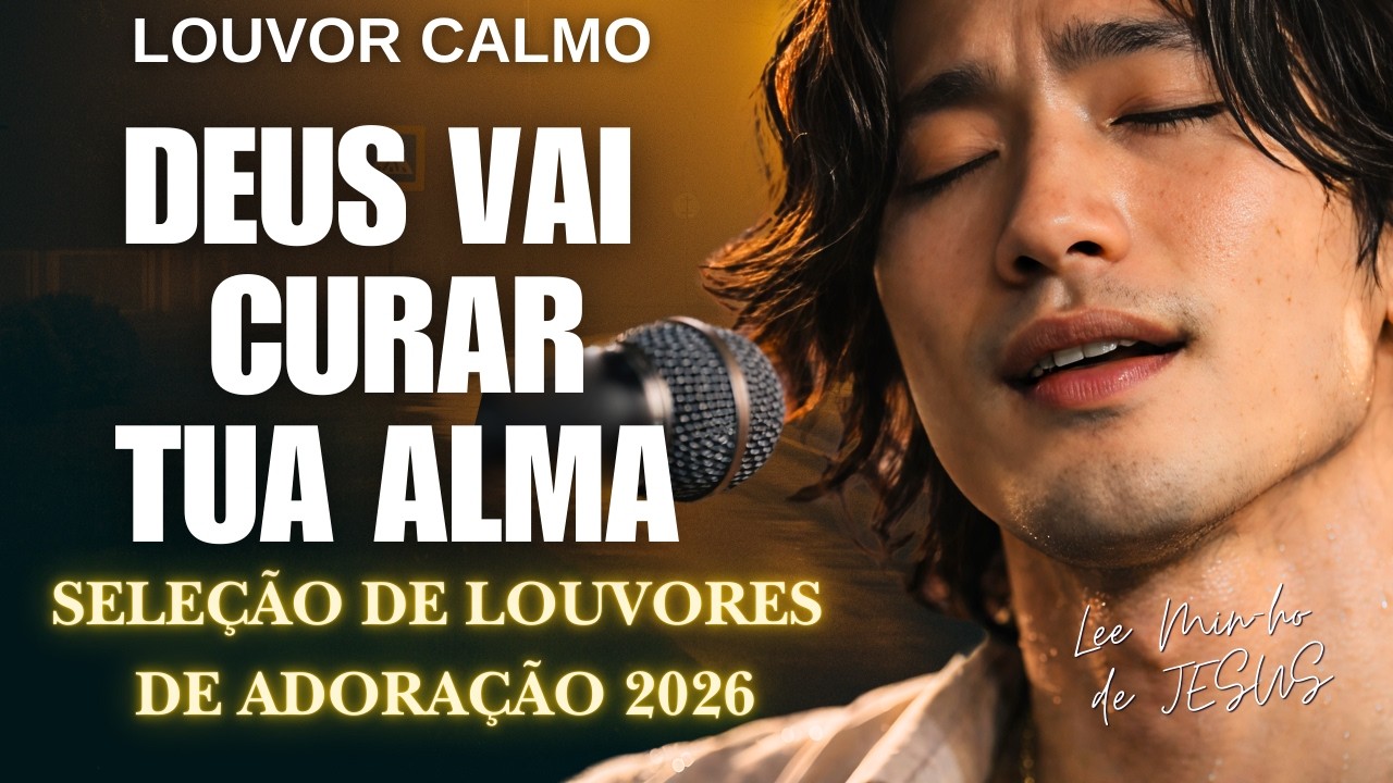 🙏 LEE MIN-HO DE JESUS 2026 | Deus Cura Tua Alma | Música Gospel e Seleção de Louvores de Adoração