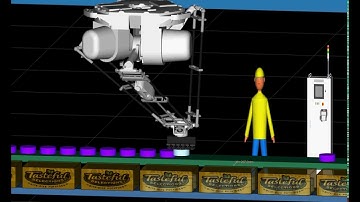 iRPickPRO Simulation of a M-3iA/6S Delta Robot (Part 1) TURN ON CLOSED CAPTIONING