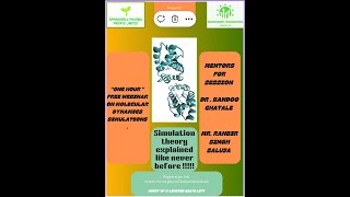 Glimes free Webinar on Molecular Dynamic Simulation by Mr Ranbir Singh Saluja