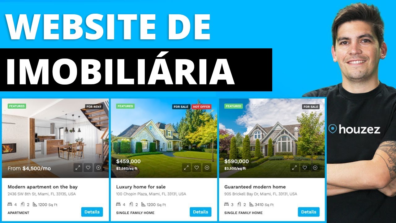 Como fazer um site de imobiliária com Wordpress e o tema Houzez 2021