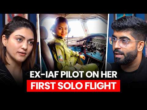 Ex-Indian Air Force Pilot Shares Her First Solo Flight Experience, says "It Gave Me Chills"
