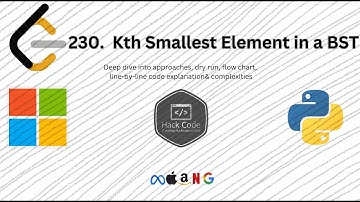 Master LeetCode 230: Kth Smallest Element in a BST | DSA | Interview Questions | Trees | Hack Code