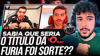 NYANG reacts to FURIA's coach's interview after winning the Kickoff title.