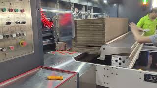 JF-PACK Fully Intelligent High speed Flexo Printing Die-Cutting machine. One Key Change Order
