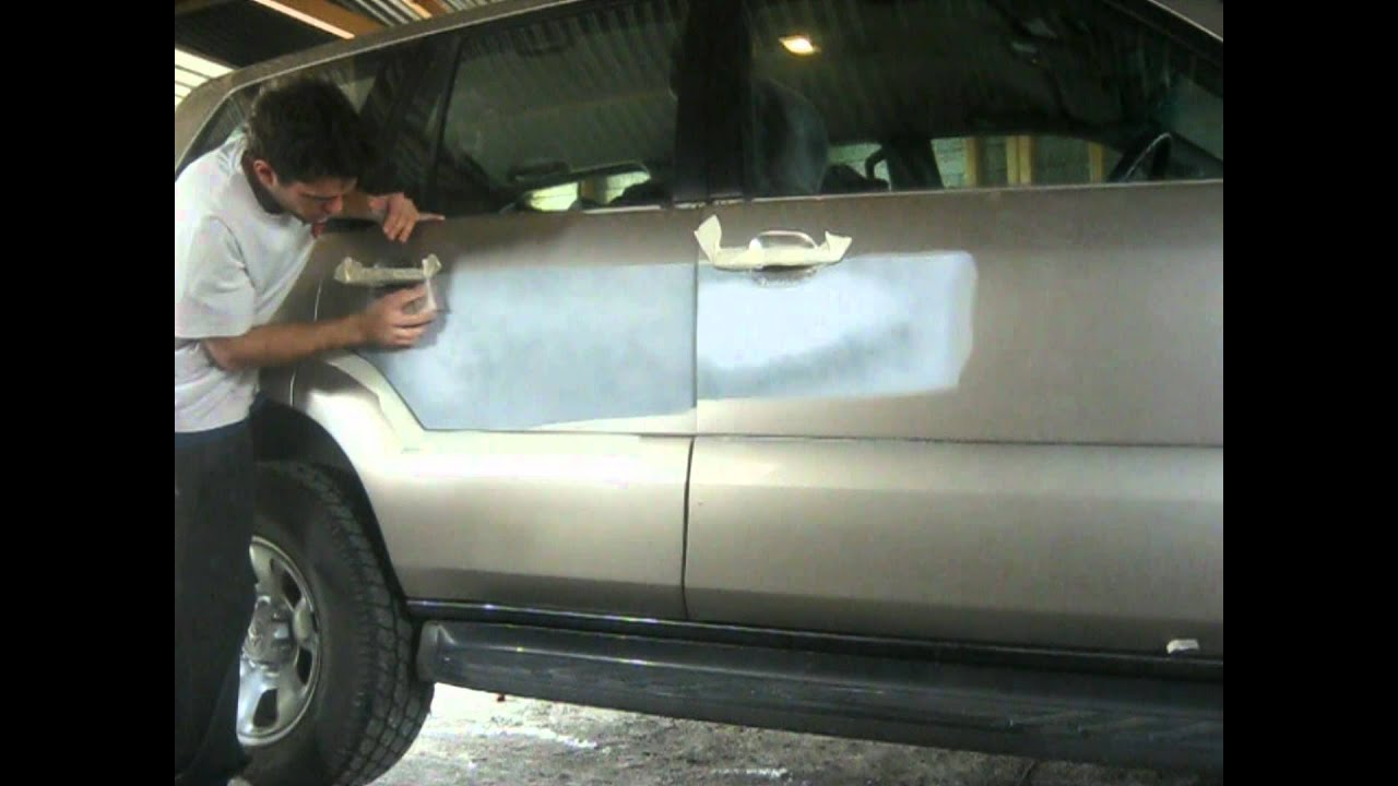 Block sanding primer YouTube